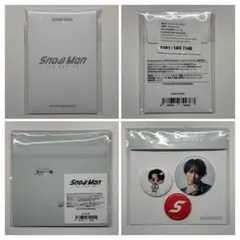【SnowMan宮舘涼太くん】POPUP（タイ）グッズ　缶バッジ、フォトカード