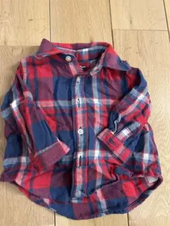 Ralph Lauren ベビー　長袖　チェックシャツ 55-61cm 3M