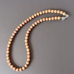 白檀 8mm ネックレス 全長約60cm - メルカリ