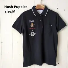 ハッシュパピー Hush Puppies ポロシャツ メンズ ダークネイビー