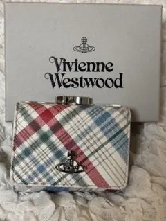 Vivienne Westwood チェック柄 三つ折り財布