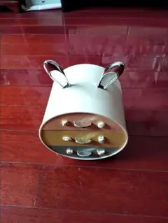 うさぎの耳付き収納ボックス