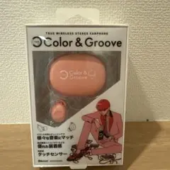 COLOR & GROOVE 토모와카 콜라보레이션 무선 이어폰 핑크 새제품