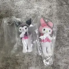 サンリオキャラクターズ ミニチュアチャーム　ライブキャラクター　2点
