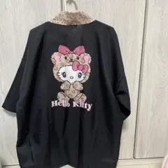 新品　アベイル　ハローキティ　はっぴ　法被　サンリオ　M ~L うちわ付き