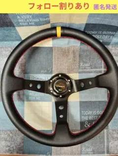 FAKE TAXI ステアリング 3スポーク イエロー 14インチ 350mm FAKE TAXI ステアリング 3スポーク イエロー 14インチ 350mm - メルカリ