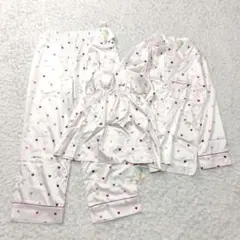 GELATO PIQUE ハート柄 サテン パジャマ 上下 キャミ セット
