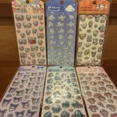 サンリオ ぷくっとシール 6種セット