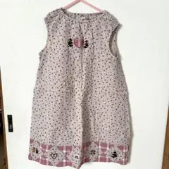 Aunt Stella's アントステラ　ノースリーブワンピース子供服130のサムネイル