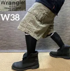 Wrangler カーゴショートパンツ ベージュ ハーフパンツ　古着　Y2K