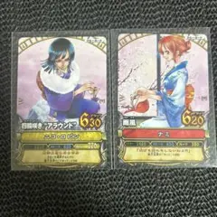 ワンピースカード 歌舞伎団長ルフィ 魅惑の姫ナミ - メルカリ
