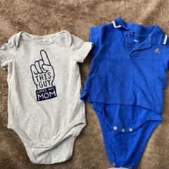 ギャップロンパース2枚組