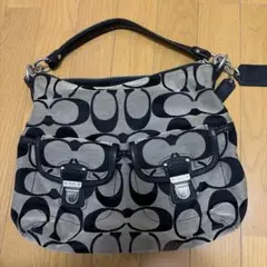 Coach ショルダーバッグ ベージュ/ブラック