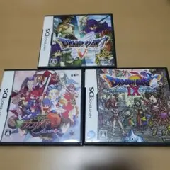 ドラゴンクエスト5、9 魔界戦記ディスガイア DSソフト まとめ売り