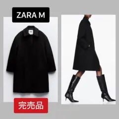 ●ZARA●ウールブレンドコート●M●新品●