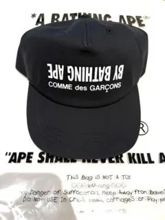 A BATHING APE ×COMME des GARÇONS キャップ - メルカリ