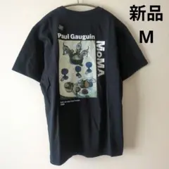 新品Lサイズ UNIQLO×MoMA ゴーギャン 三匹の子犬のいる静物　ユニクロ