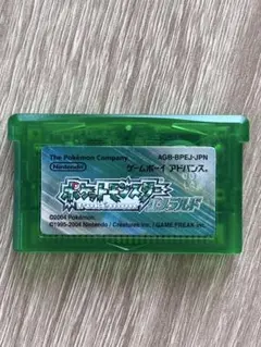 動作確認済 ポケモン エメラルド GBA 電池切れ