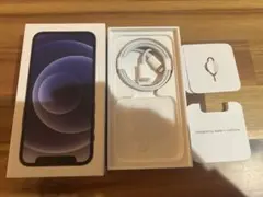 m*！様 Apple iPhone 12 miniブラック 本体 充電ケーブル付