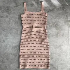 ⭐︎送料込⭐︎GUESS ノースリーブワンピース ニット ワンピース ピンク