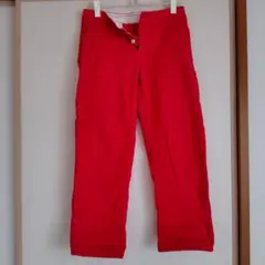 TOMMY HILFIGER ワークパンツ サイズ4 レッド