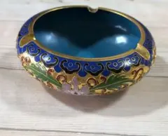 七宝焼♡エナメル技法 灰皿 小物入れなどに 中国 新品