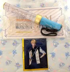 あんステ　Knights ペンライト、鳴上嵐購入特典ブロマイド