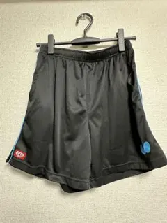 【バタフライ】卓球 パステップパンツ2 カラー:ブラック&スカイ