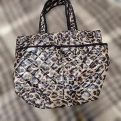 BEAMS LIGHTS レオパード柄 トートバッグ