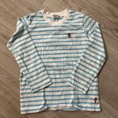 美品　ミキハウス　ボーダー　長袖　120