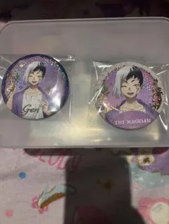 Dr.STONE きらきら缶バッジコレクションタロットver. あさぎりゲン