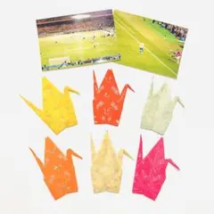 【決勝戦】2002 FIFA ワールドカップ記念 折り鶴 9個セット 決勝戦】2002 FIFA ワールドカップ記念 折り鶴 9個セット - メルカリ