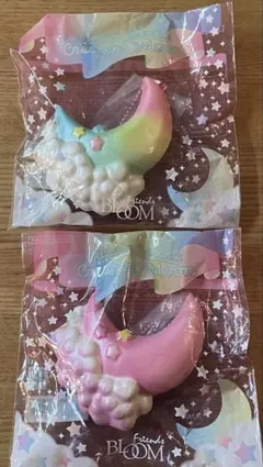 スクイーズ プルーム　オーロラトゥインクル クレセントムーン　2点セット