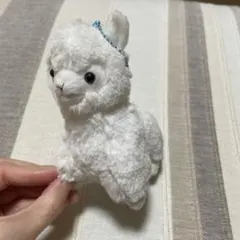 アルパカぬいぐるみチェーン付き