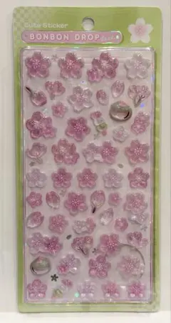 【正規品】クーリア ボンボンドロップシール 桜 さくら SAKURA 和柄