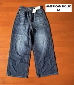 AMERICAN HOLIC セミワイドデニムパンツ　Mサイズのサムネイル