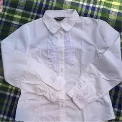 コムサイズム ガールズ白シャツ130