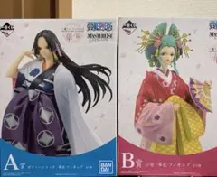一番くじ ワンピース 華ノ幕 A賞　ボアハンコック B賞　小紫　華衣　フィギュア