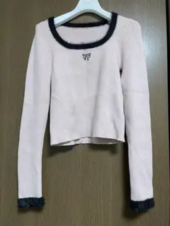 Dazy ピンクニット 長袖