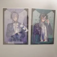 アニメK 特典　色紙　宗像 礼司　伏見 猿比古　2点セット アニメK 特典 色紙 宗像 礼司 伏見 猿比古 2点セット - メルカリ