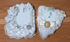 痛ロゼット・トレカケース 白