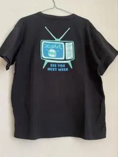 ★美品★X-girl 半袖Tシャツ ブラックのサムネイル