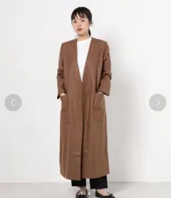 SACRA ノーカラーコートのサムネイル