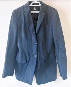 Calvin Klein テーラードジャケット 2 Mサイズ 黒紺