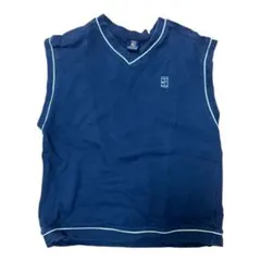 NIKE Vネック ベスト ネイビー Lサイズ | Mercari