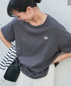 チャオパニック　ティピー　 ロゴ刺繍 半袖Tシャツ CIAOPANIC TYPYのサムネイル