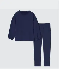 新品UNIQLOエアリズムウルトラストレッチセット160パジャマルームウェア