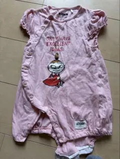 MOOMIN BABY ロンパース ピンク 80cmのサムネイル