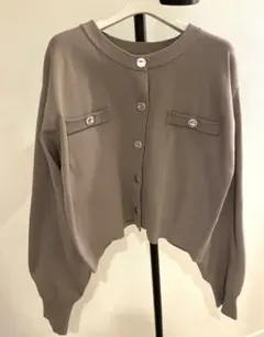 シーズンリーズン　season reason しまむら　ニットカーディガン