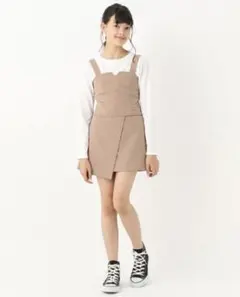 グローバルワーク　キッズ　ビスチェ・スカートセット（ロンT未販売）　150